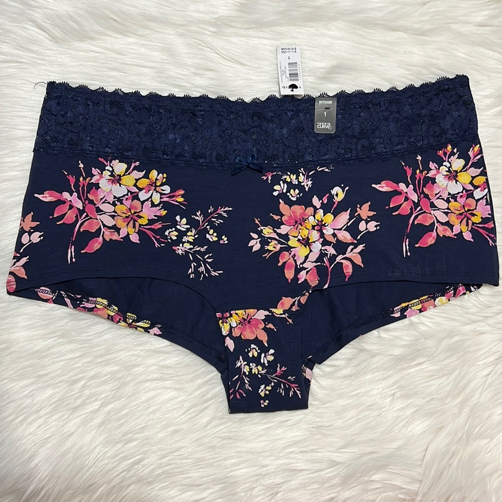 Torrid NWT size 1 boyshort pantie
